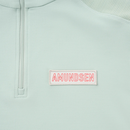 Amundsen Sports (Sample) - Women's Mountain Airy Half Zip - Faded Woad Green
