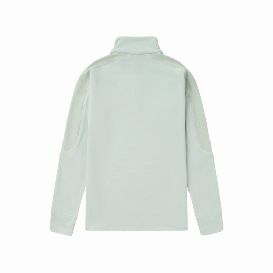 Amundsen Sports (Sample) - Women's Mountain Airy Half Zip - Faded Woad Green