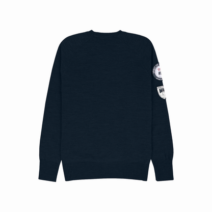 Amundsen Sports - Women's Peak Crew Neck - Faded Navy - Futureproof.life