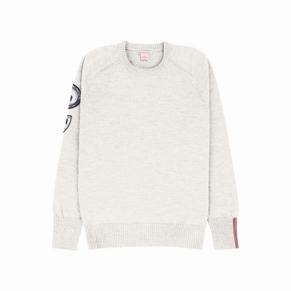 Amundsen Sports - Women's Peak Crew Neck - Oatmeal - Futureproof.life