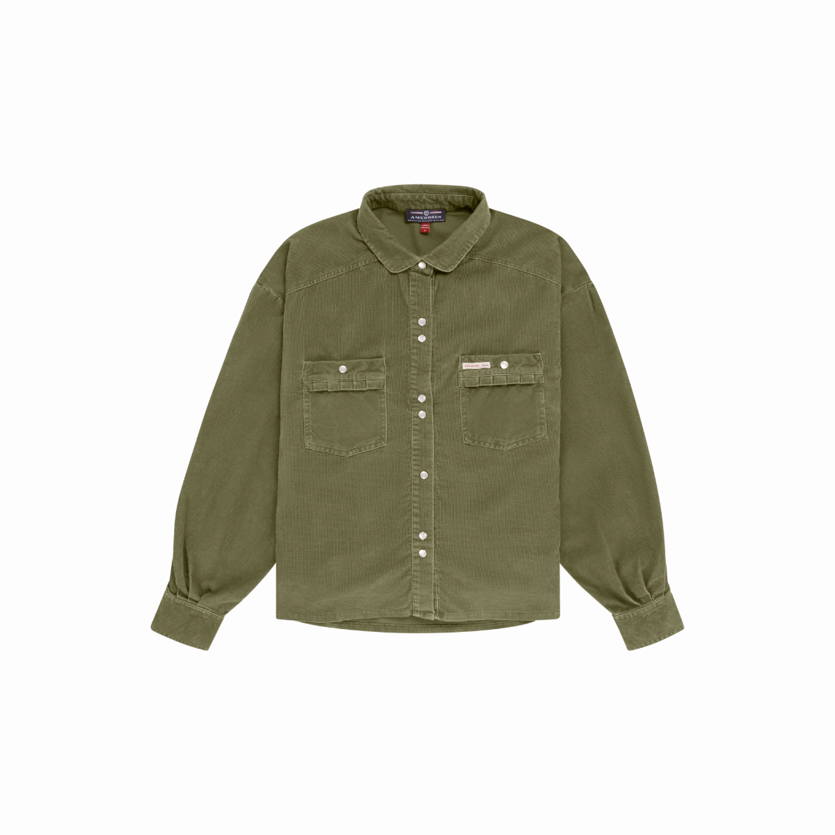 Amundsen Sports (Sample) - Women's Wild Velvet Shirt - Olive Ash