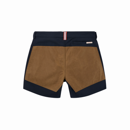 Amundsen Sports - Men's 7Incher Field Shorts - Faded Navy/Tan - Futureproof.life