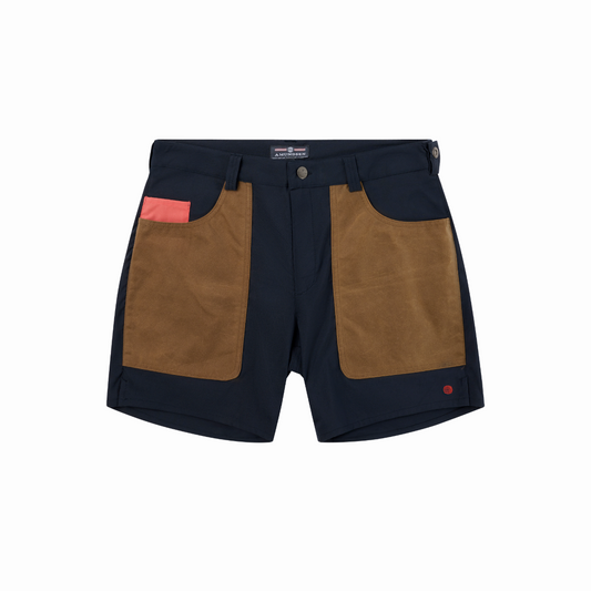 Amundsen Sports - Men's 7Incher Field Shorts - Faded Navy/Tan