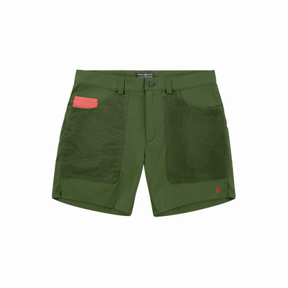 Amundsen Sports - Men's 7Incher Field Shorts - Spruce Green/Green - Futureproof.life