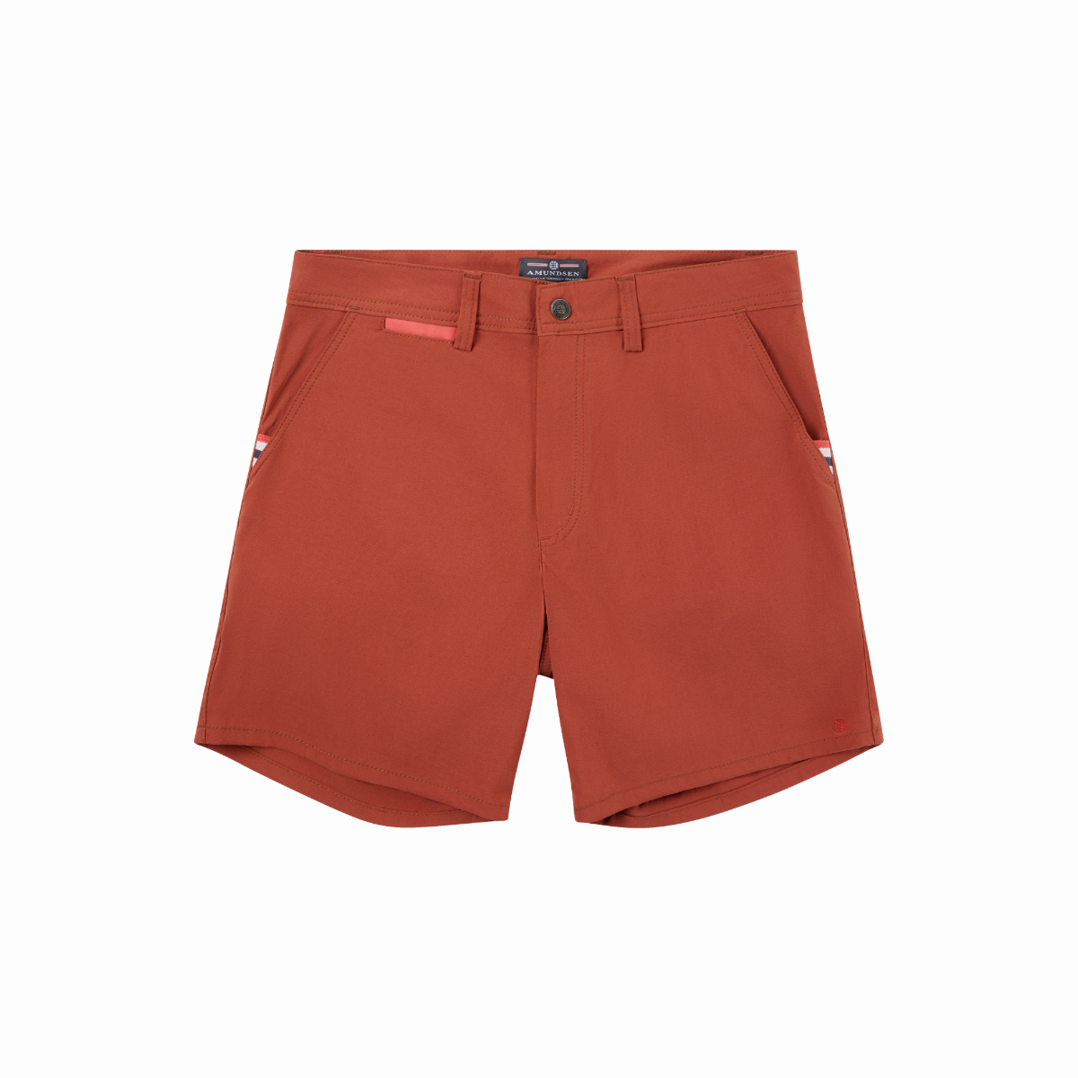 Amundsen Sports (Sample) - Men's 8Incher Deck Shorts - Terra Red