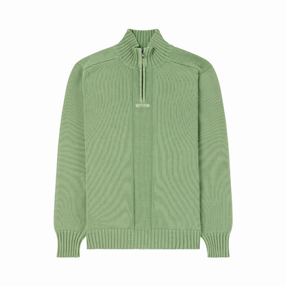 Amundsen Sports (Sample) - Men's Lascar Half Zip - Mulberry Green - Futureproof.life