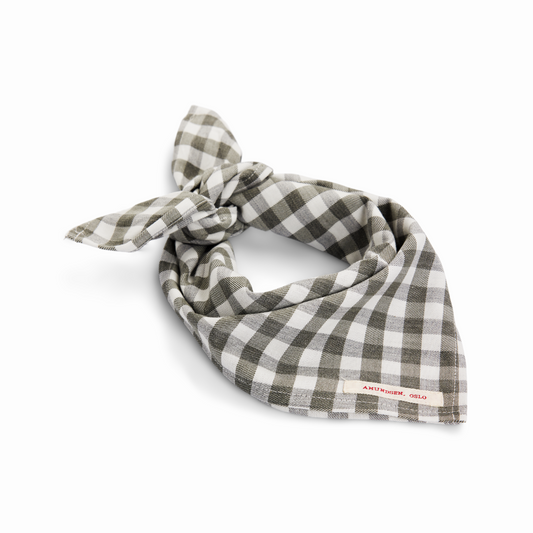 Amundsen Sports (Sample) - Unisex Field Bandana - Chequered Olive