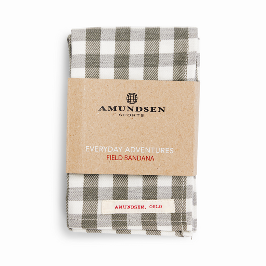 Amundsen Sports (Sample) - Unisex Field Bandana - Chequered Olive