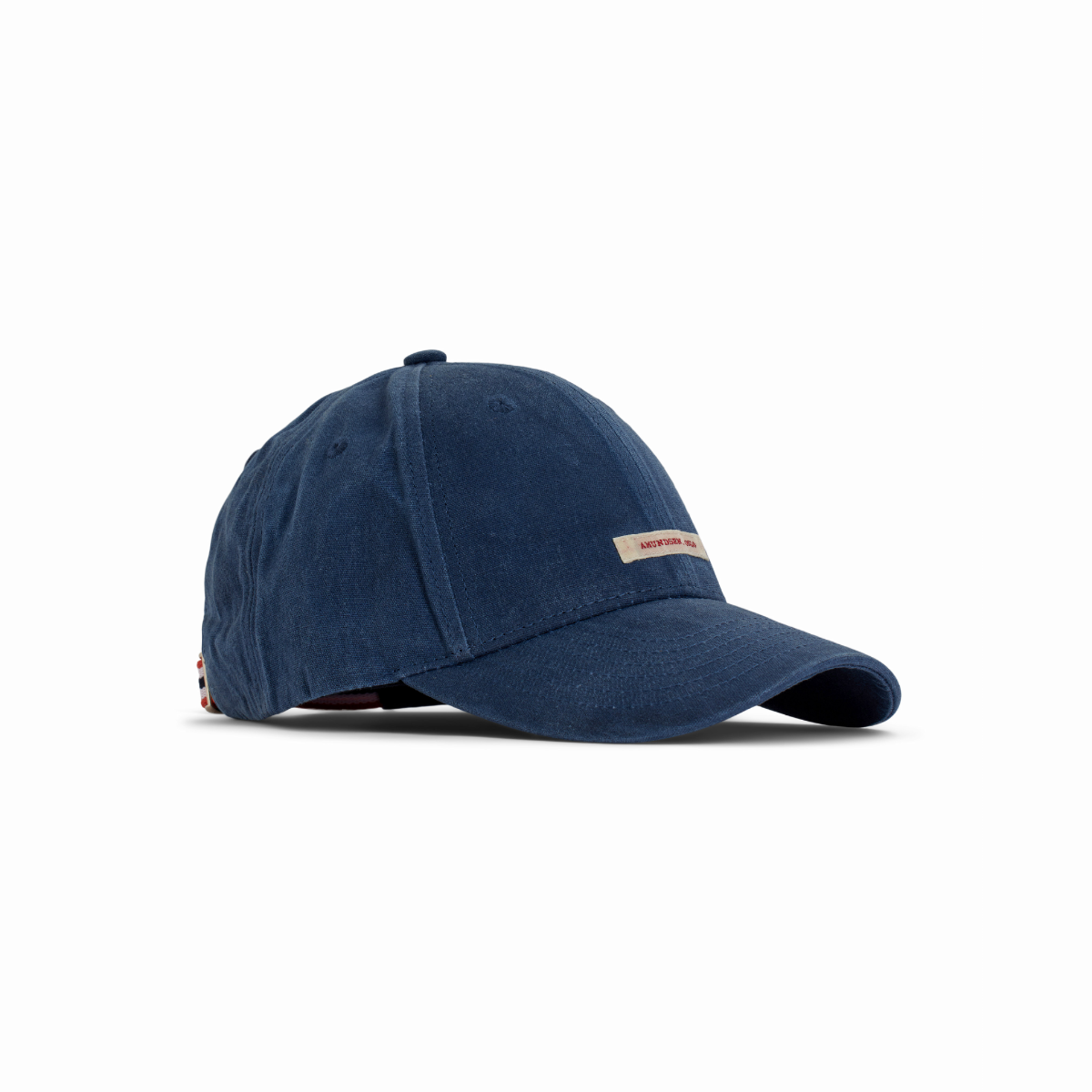 Amundsen Sports - Unisex Waxed Cotton Cap - Faded Navy/Patch - Futureproof.life