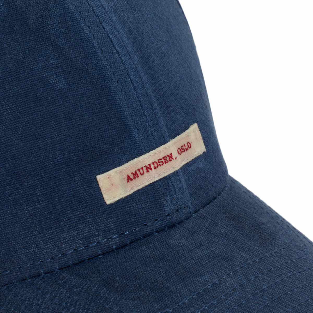 Amundsen Sports - Unisex Waxed Cotton Cap - Faded Navy/Patch - Futureproof.life