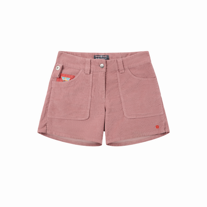 Amundsen Sports (Sample) - Women's 5Incher Concord Garment Dyed Shorts - Faded Peony Pink