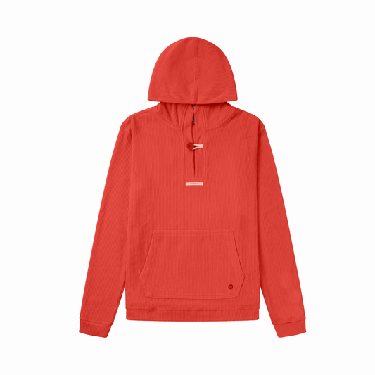 Amundsen Sports - Women's Comfy Cord Hood - Red Clay