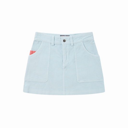 Amundsen Sports - Women's Concord Garment Dyed Skirt - Faded Blue Sky