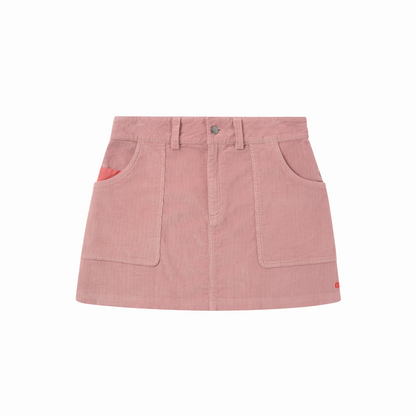 Amundsen Sports (Sample) - Women's Concord Garment Dyed Skirt - Faded Peony Pink - Futureproof.life