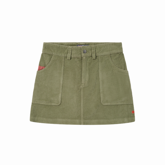 Amundsen Sports - Women's Concord Garment Dyed Skirt - Olive Ash