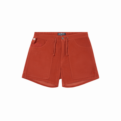 Amundsen Sports (Sample) - Men's 5Incher Concord Garment Dyed Shorts - Terra Red - Futureproof.life