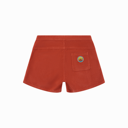 Amundsen Sports (Sample) - Men's 5Incher Concord Garment Dyed Shorts - Terra Red - Futureproof.life