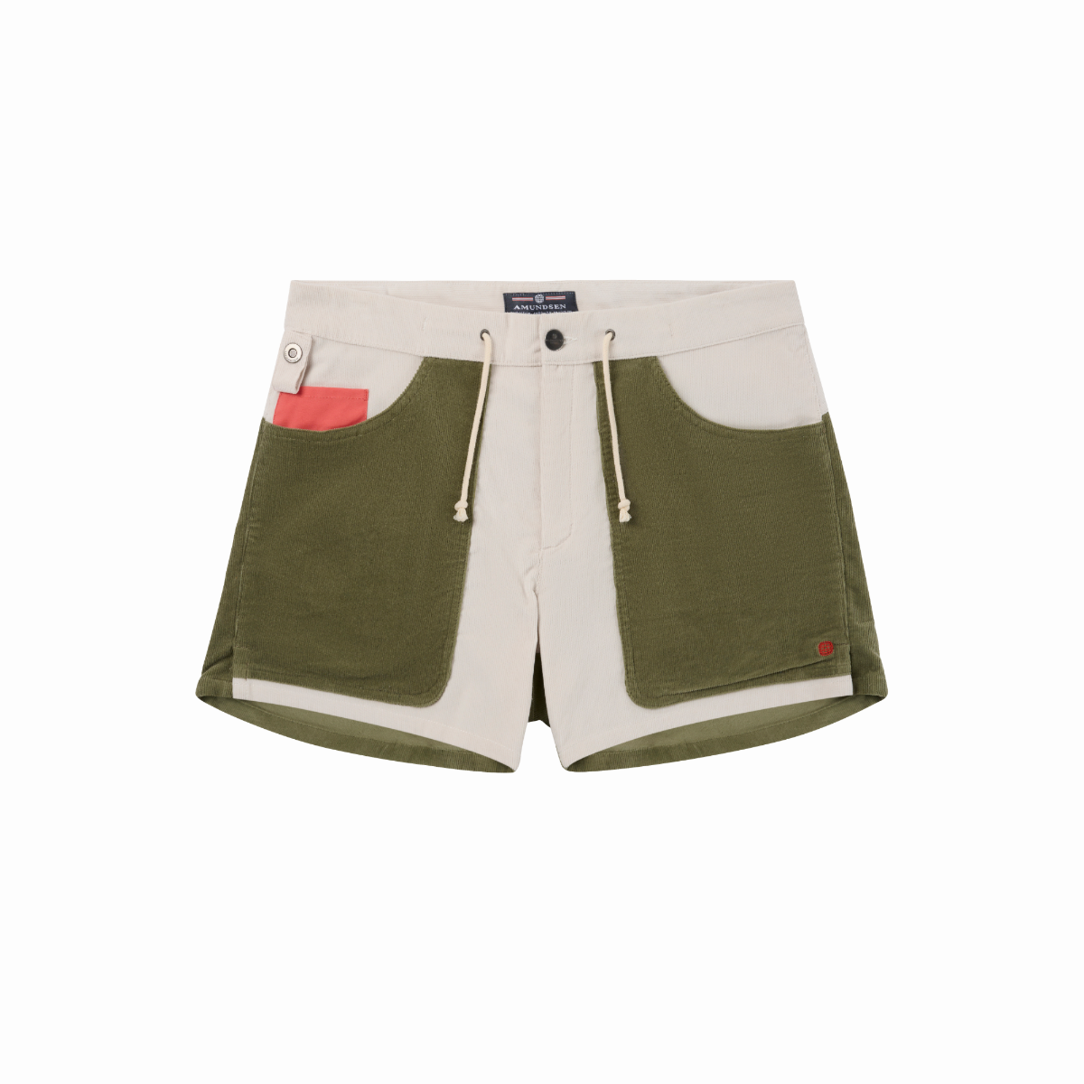 Amundsen Sports (Sample) - Men's 5Incher Concord Shorts - Natural/Olive Ash - Futureproof.life