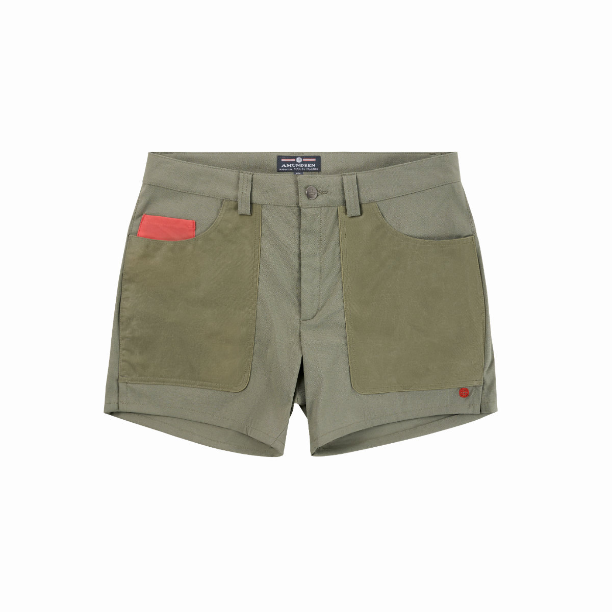 Amundsen Sports - Men's 5Incher Field Shorts - Blue Surf/Olive Ash - Futureproof.life