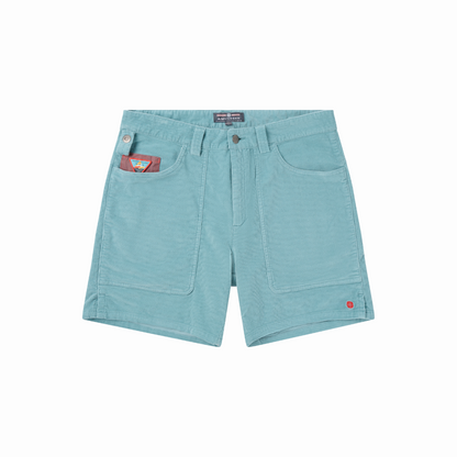 Amundsen Sports (Sample) - Men's 7Incher Concord Garment Dyed Shorts - Aqua - Futureproof.life