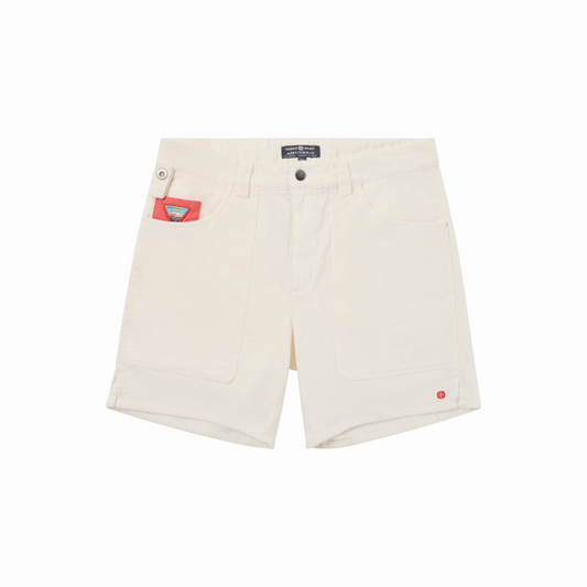 Amundsen Sports (Sample) - Men's 7Incher Concord Garment Dyed Shorts - White - Futureproof.life