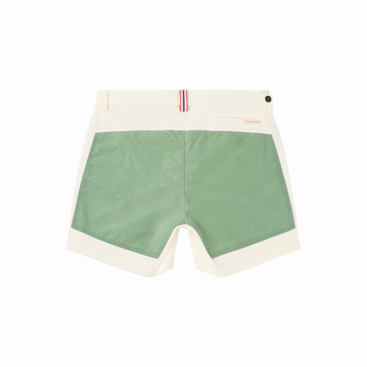 Amundsen Sports - Men's 7Incher Field Shorts - Offwhite/Willow Green