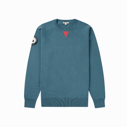 Amundsen Sports (Sample) - Men's Lascar Crew Neck - Denim Blue