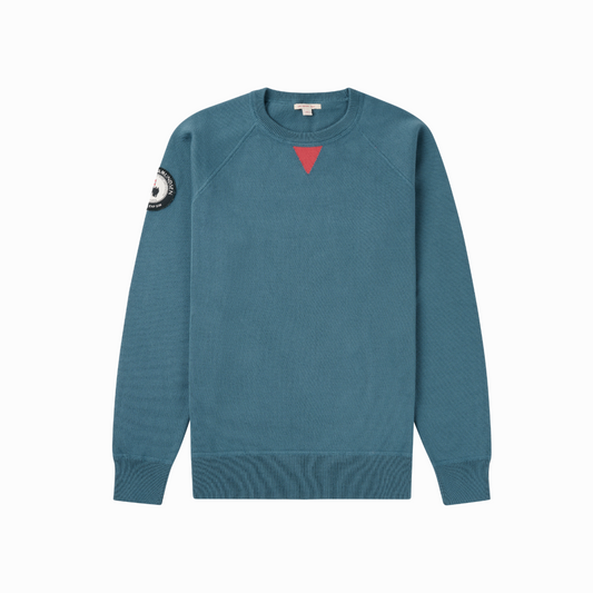 Amundsen Sports (Sample) - Men's Lascar Crew Neck - Denim Blue