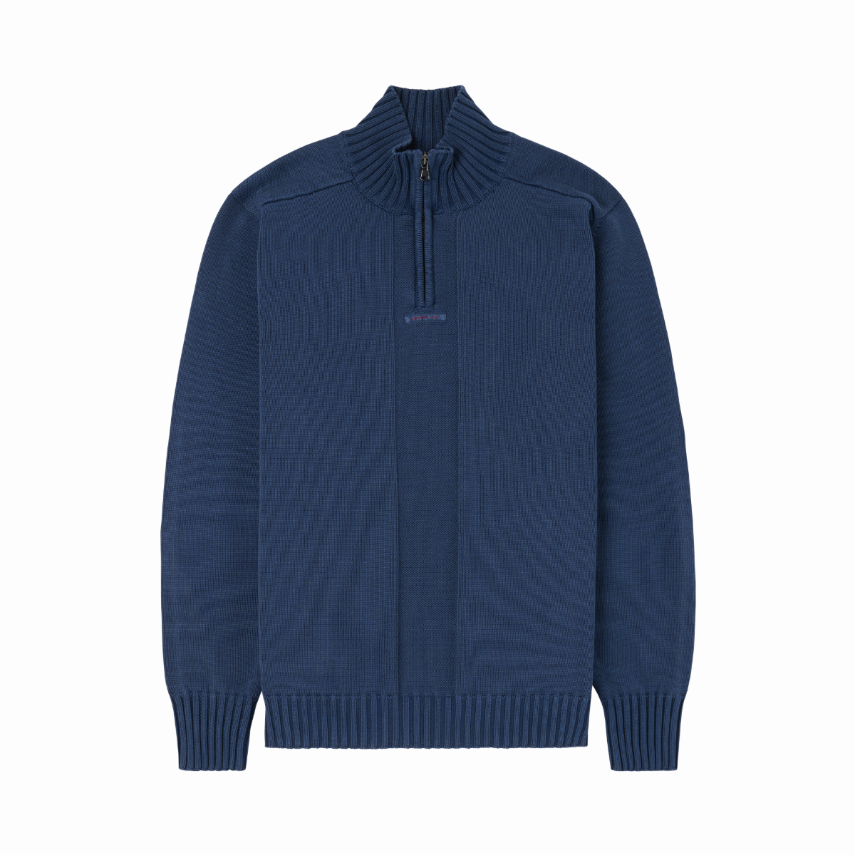 Amundsen Sports (Sample) - Men's Lascar Half Zip - Denim Blue - Futureproof.life