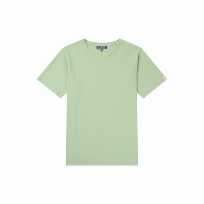 Amundsen Sports (Sample) - Men's Linen Tee - Faded Willow Green - Futureproof.life
