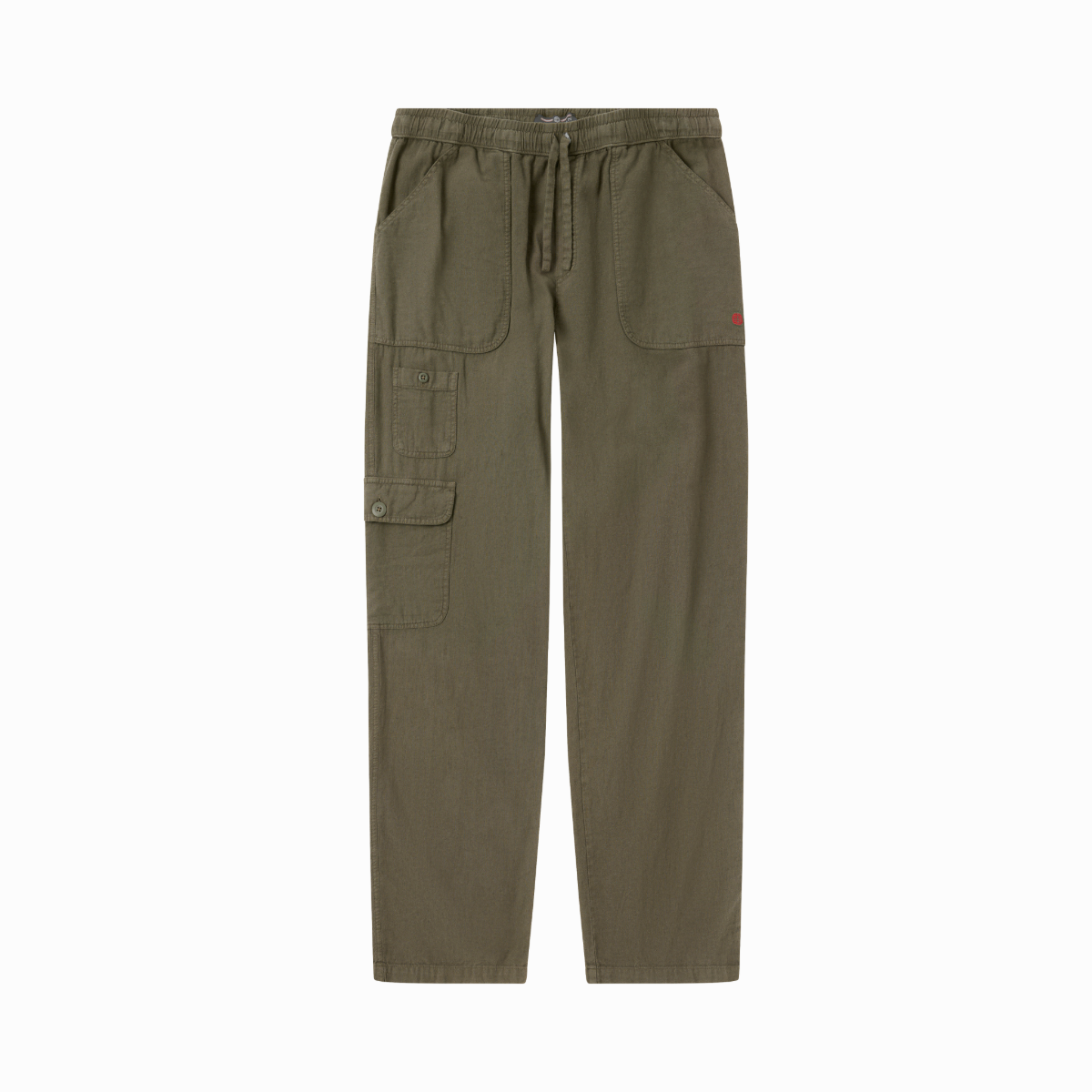 Amundsen Sports (Sample) - Men's Traveller's Linen Pants - Olive - Futureproof.life