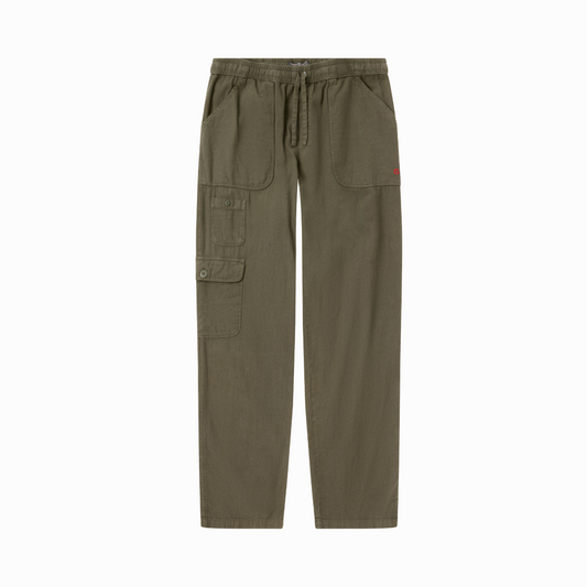 Amundsen Sports (Sample) - Men's Traveller's Linen Pants - Olive