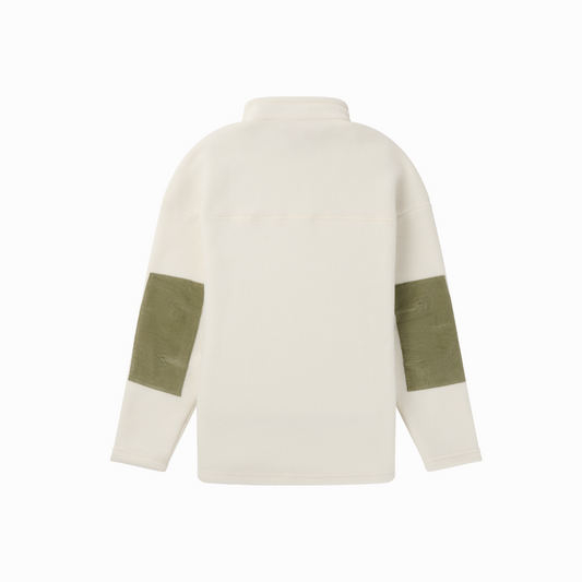 Amundsen Sports (Sample) - Men's V-Bond Cord Fleece - Natural/Olive Ash