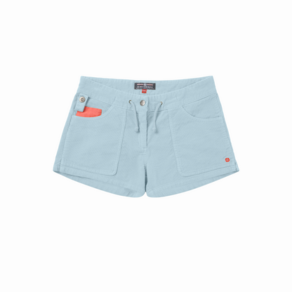 Amundsen Sports (Sample) - Women's 3Incher Concord G.Dyed Shorts - Faded Blue Sky - Futureproof.life