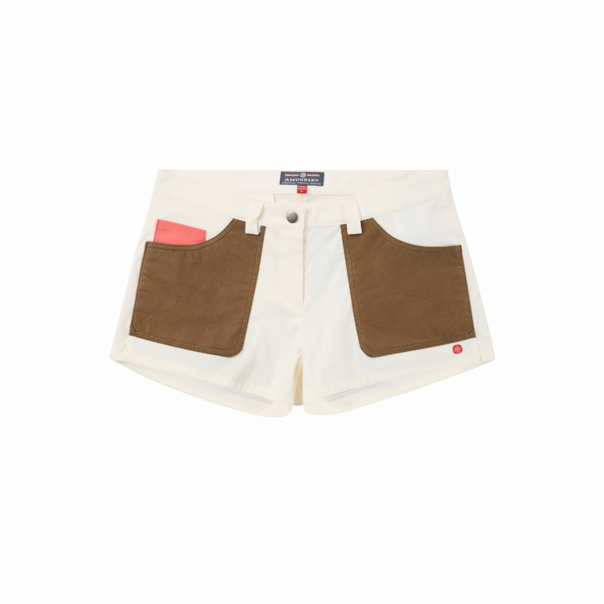 Amundsen Sports (Sample) - Women's 3Incher Field Shorts - Offwhite/Tan - Futureproof.life