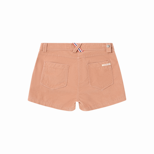 Amundsen Sports (Sample) - Women's 4Incher Wild Velvet Shorts - Apricot - Futureproof.life