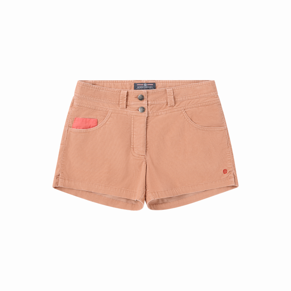 Amundsen Sports (Sample) - Women's 4Incher Wild Velvet Shorts - Apricot - Futureproof.life