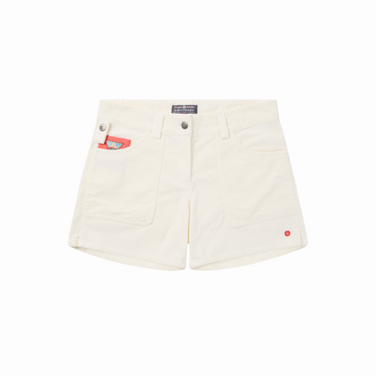 Amundsen Sports - Women's 5Incher Concord Garment Dyed Shorts - White - Futureproof.life