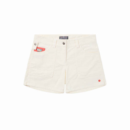 Amundsen Sports - Women's 5Incher Concord Garment Dyed Shorts - White