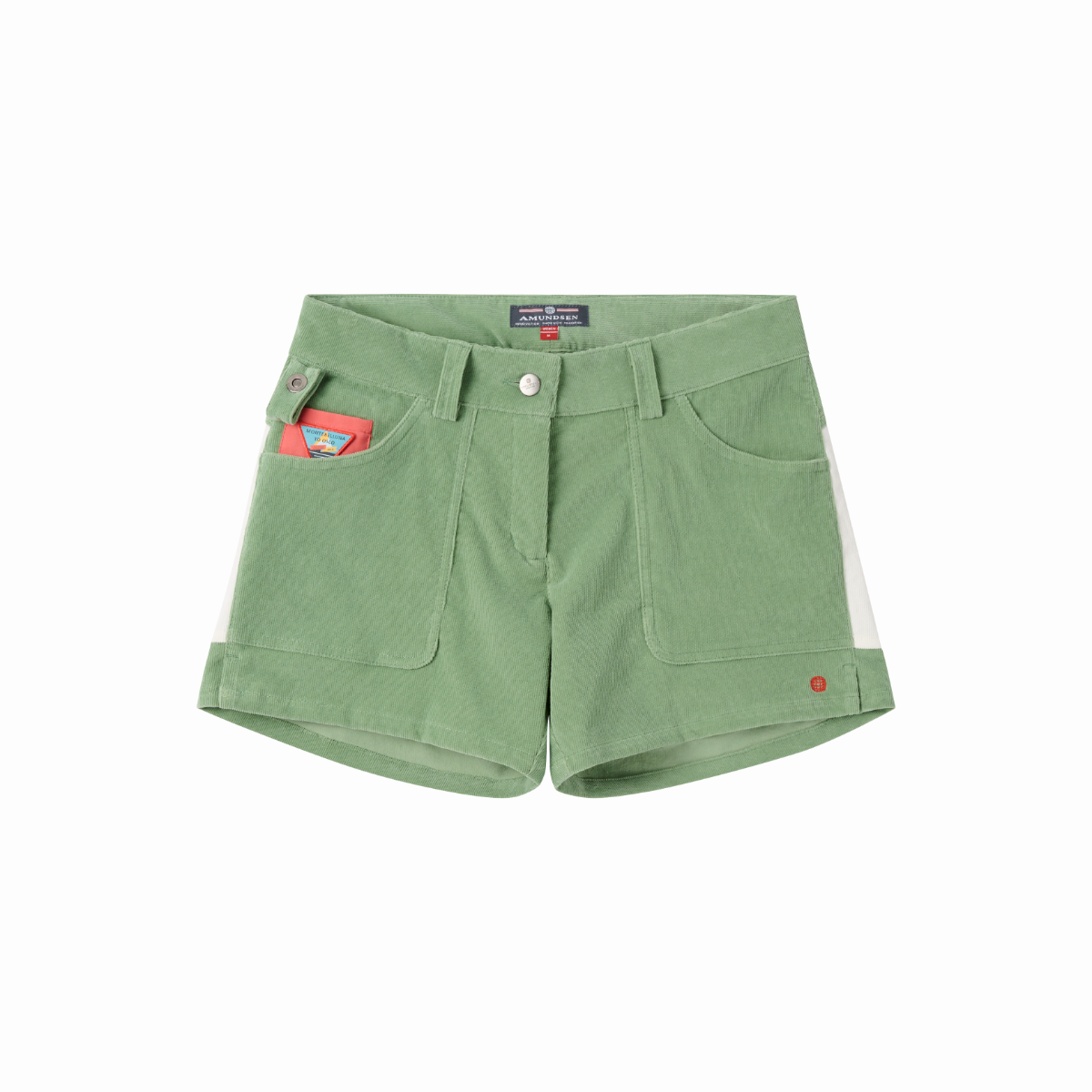 Amundsen Sports (Sample) - Women's 5Incher Concord Shorts - Willow Green/Natural - Futureproof.life