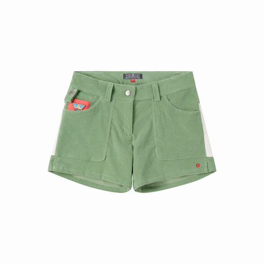 Amundsen Sports (Sample) - Women's 5Incher Concord Shorts - Willow Green/Natural - Futureproof.life