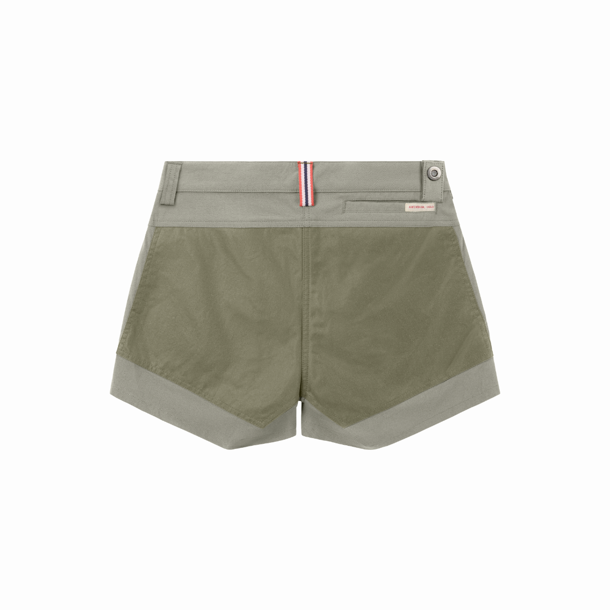 Amundsen Sports - Women's 5Incher Field Shorts - Blue Surf/Olive Ash - Futureproof.life