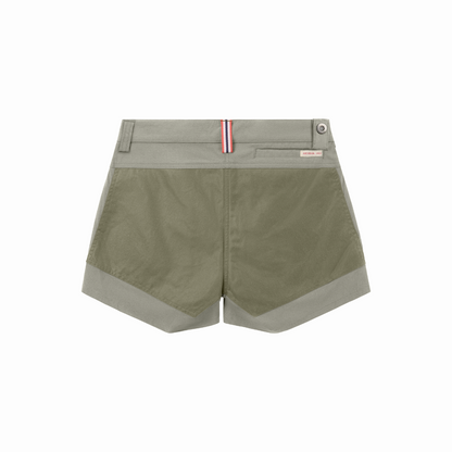 Amundsen Sports - Women's 5Incher Field Shorts - Blue Surf/Olive Ash - Futureproof.life