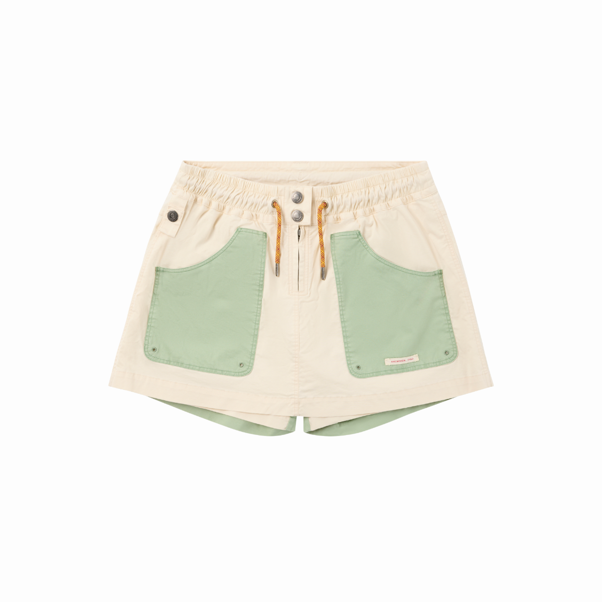 Amundsen Sports (Sample) - Women's Ditch Hiker Scooter Skirt - Oatmeal/Faded Mulberry Green - Futureproof.life