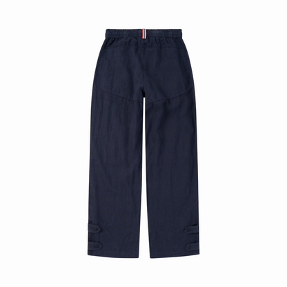 Amundsen Sports (Sample) - Women's Safari Linen Pants - Faded Navy - Futureproof.life
