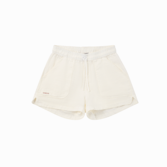 Amundsen Sports (Sample) - Women's Safari Linen Shorts - Natural