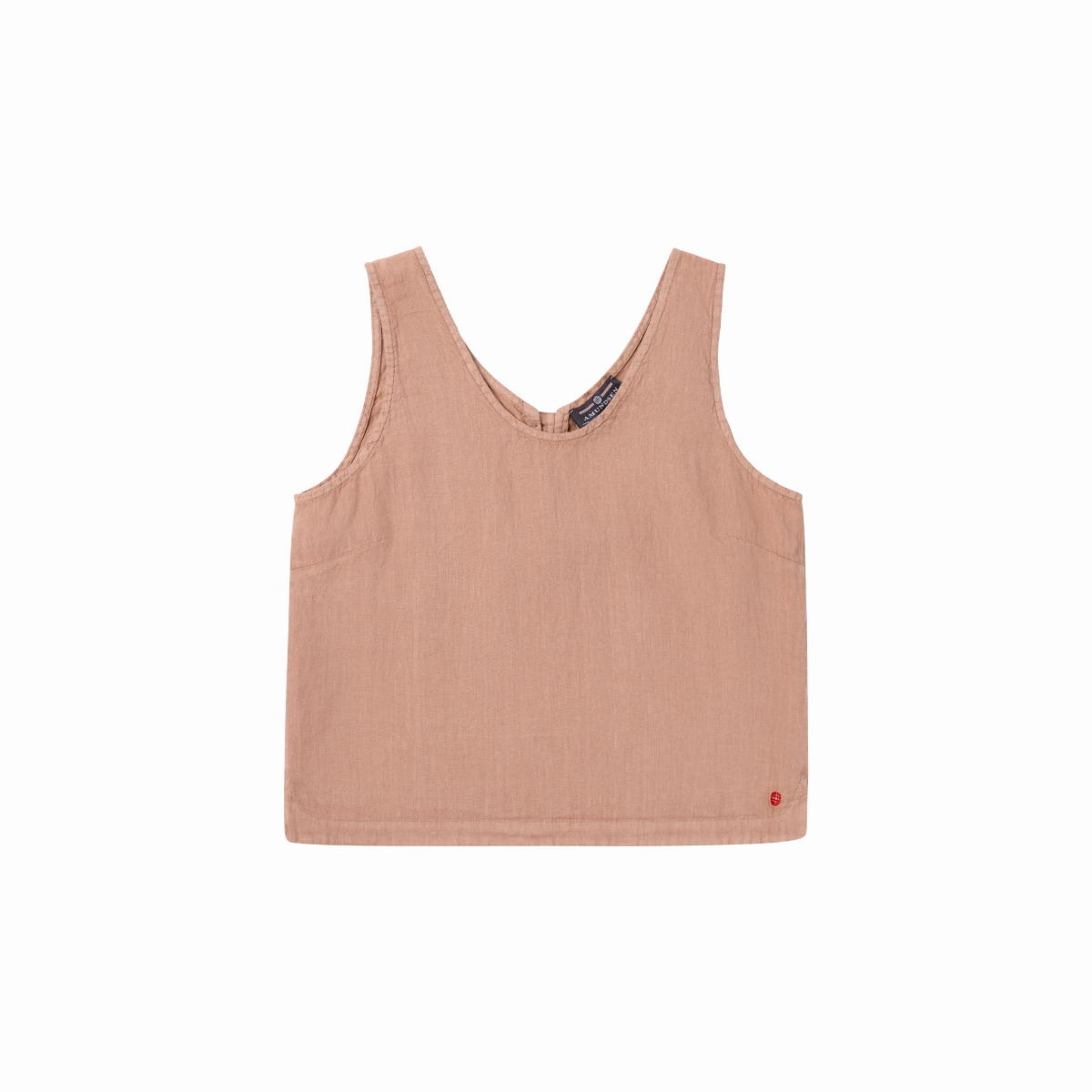 Amundsen Sports (Sample) - Women's Safari Linen Top - Apricot - Futureproof.life
