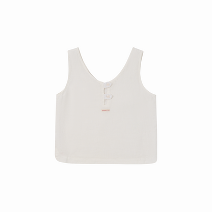 Amundsen Sports (Sample) - Women's Safari Linen Garment Dyed Top - Natural - Futureproof.life
