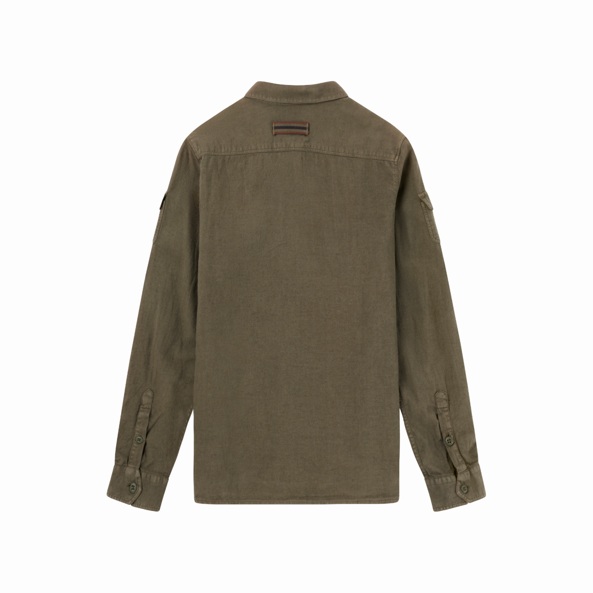 Amundsen Sports (Sample) - Women's Traveller's Linen Shirt - Olive - Futureproof.life