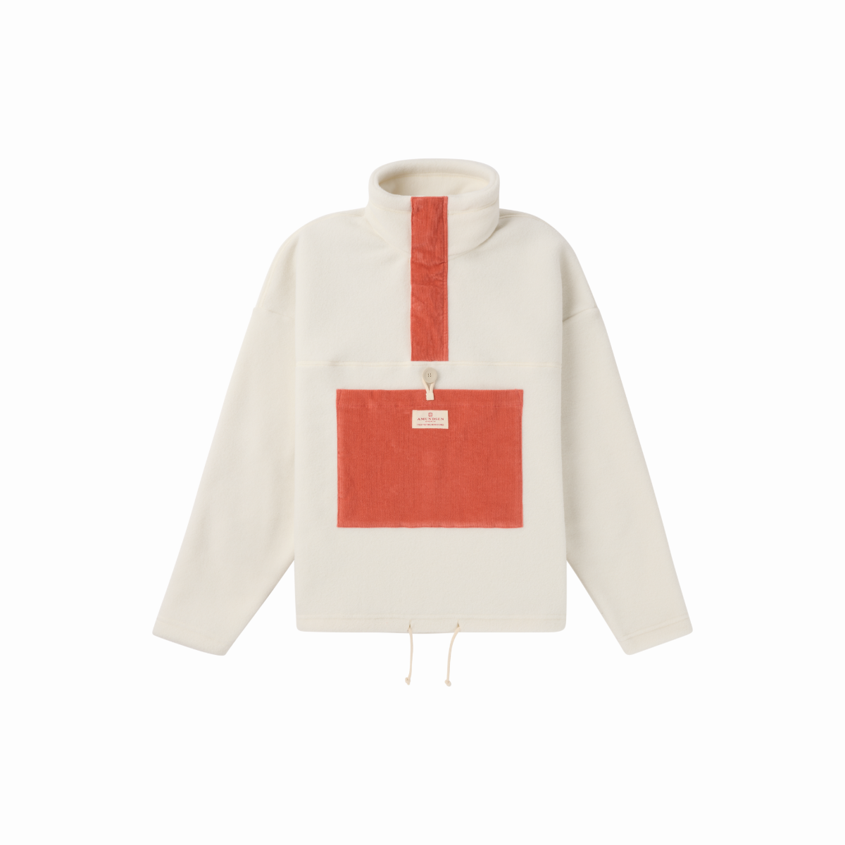 Amundsen Sports (Sample) - Women's V-Bond Cord Fleece - Natural/Weathered Red - Futureproof.life